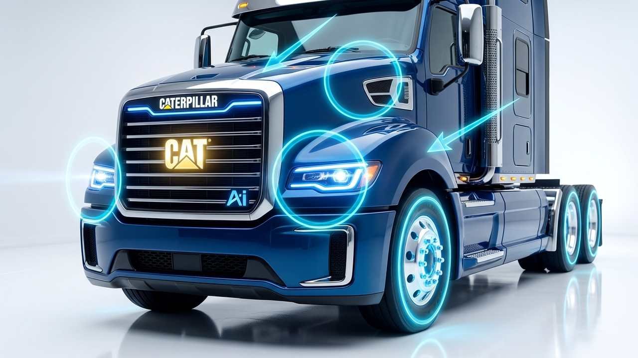 2026 Caterpillar Heavy-Duty Truck Concept Unveiled for USA Buyers