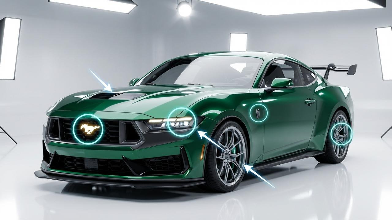 2026 Ford Mustang Dark Horse SC Revealed for USA Buyers