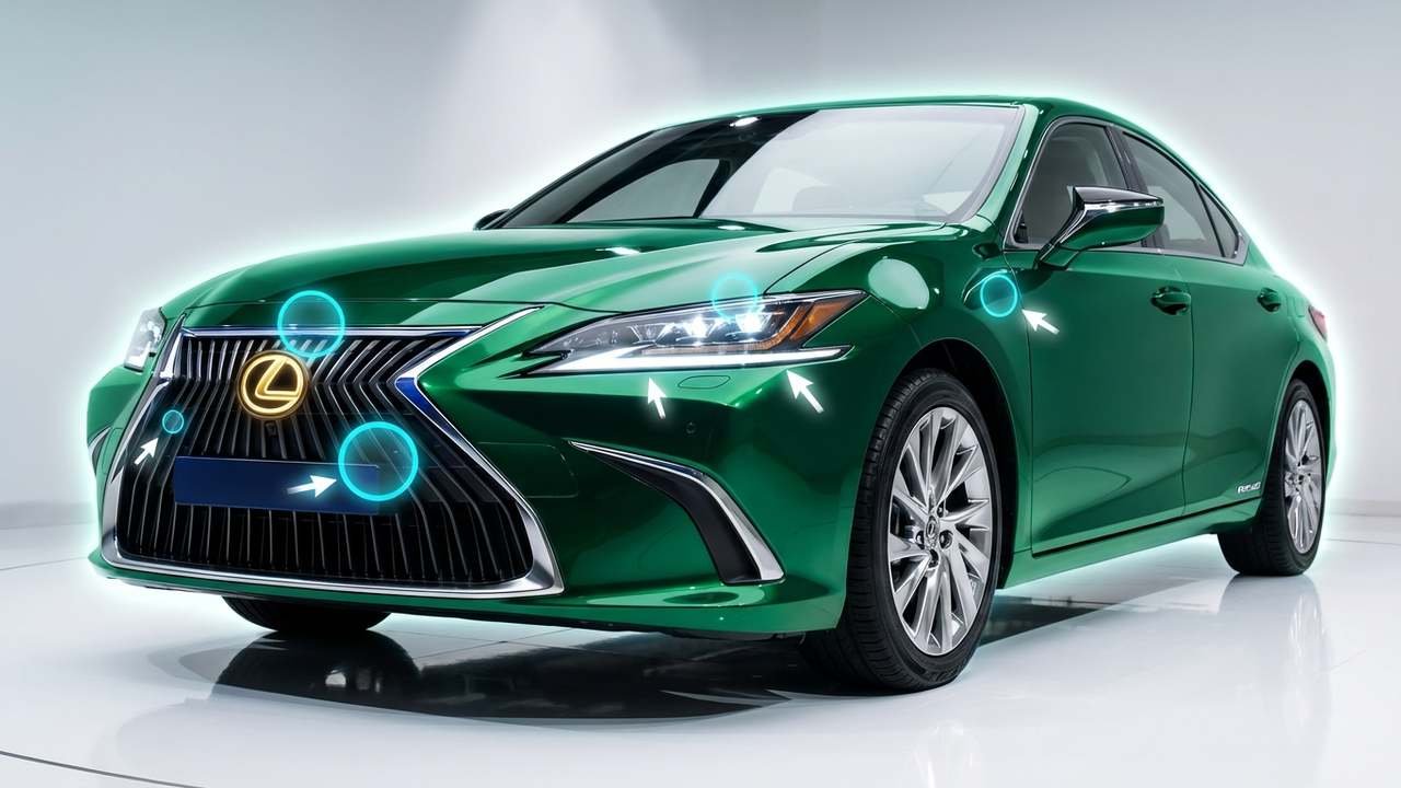 2026 Lexus ES Hybrid Unveiled for the USA