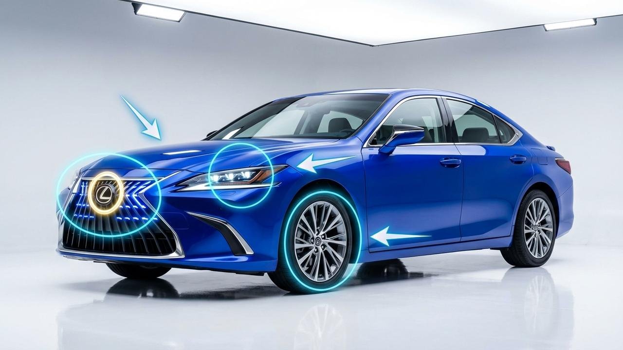 2026 Lexus ES Revealed for the USA