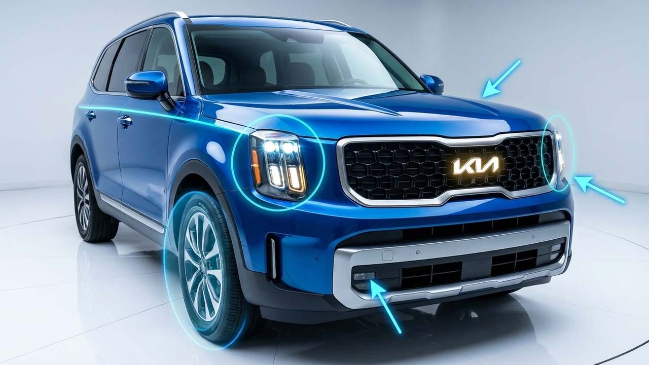 2027 Kia Telluride Hybrid Unveiled for USA Buyers